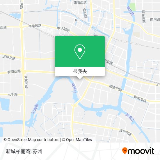 新城柏丽湾地图