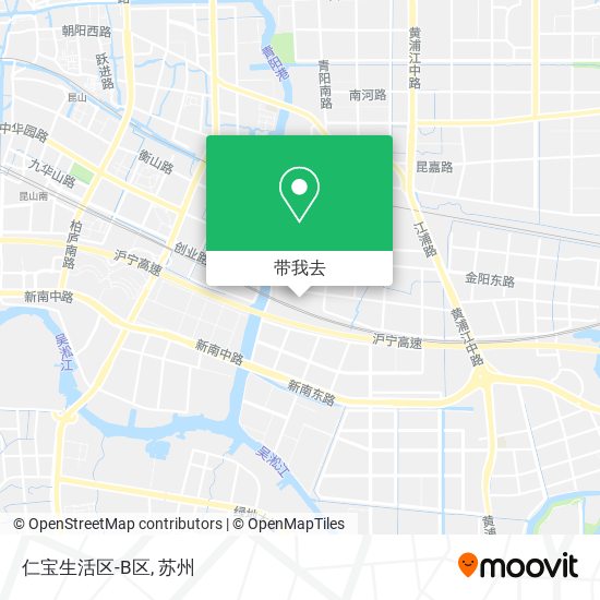 仁宝生活区-B区地图