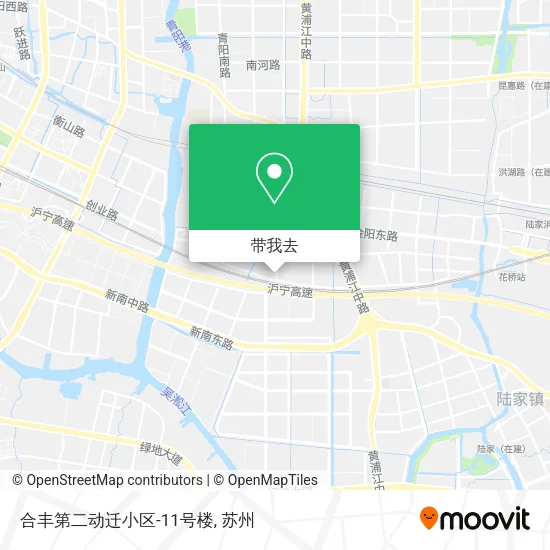 合丰第二动迁小区-11号楼地图