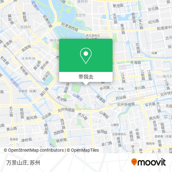 万景山庄地图