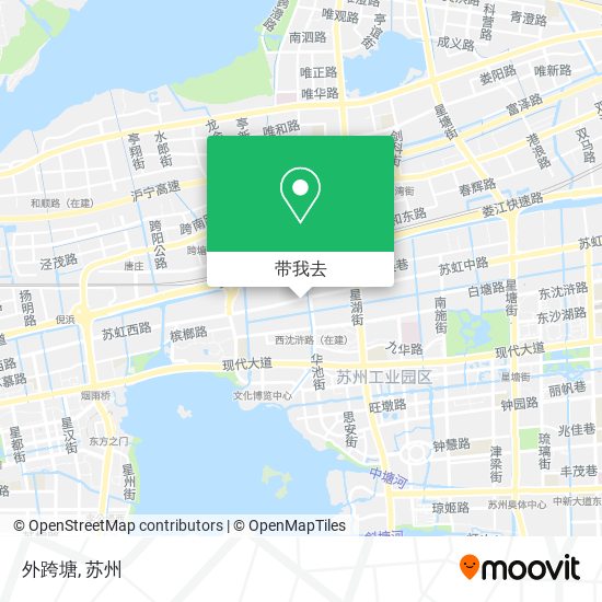 外跨塘地图