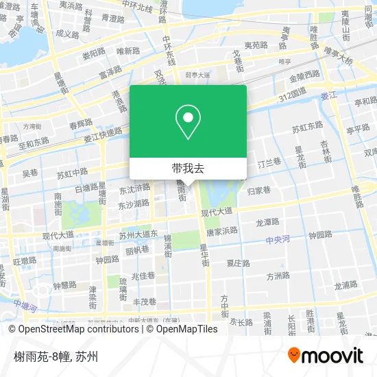 榭雨苑-8幢地图