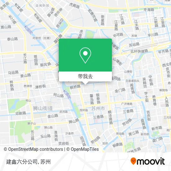 建鑫六分公司地图