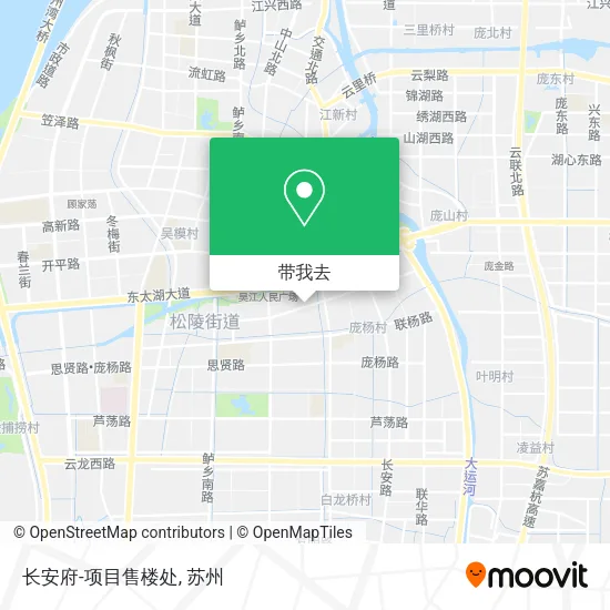 长安府-项目售楼处地图