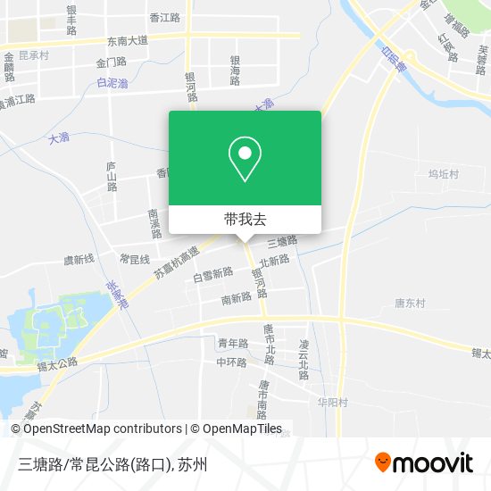 三塘路/常昆公路(路口)地图