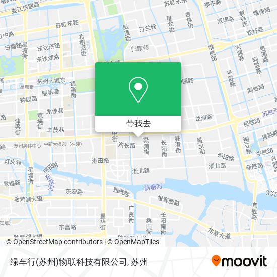 绿车行(苏州)物联科技有限公司地图