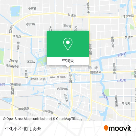 生化小区-北门地图