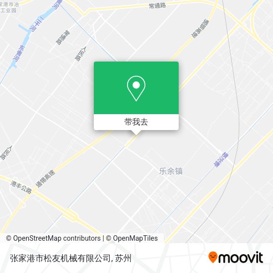 张家港市松友机械有限公司地图