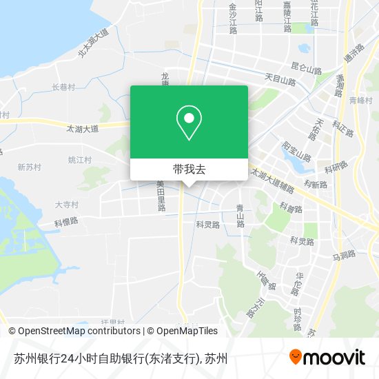 苏州银行24小时自助银行(东渚支行)地图