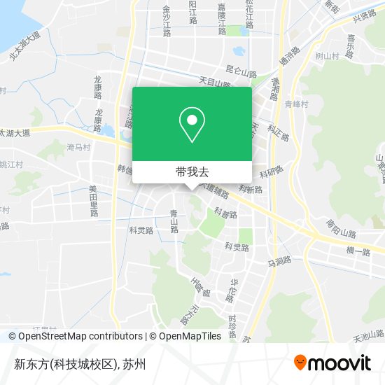 新东方(科技城校区)地图