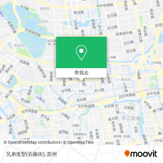 兄弟造型(石曲街)地图