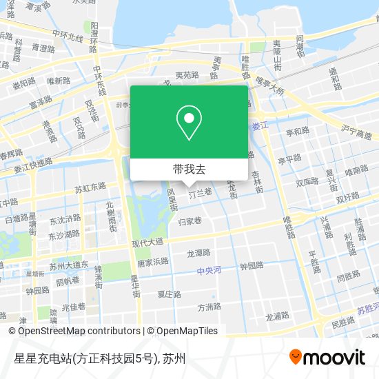 星星充电站(方正科技园5号)地图