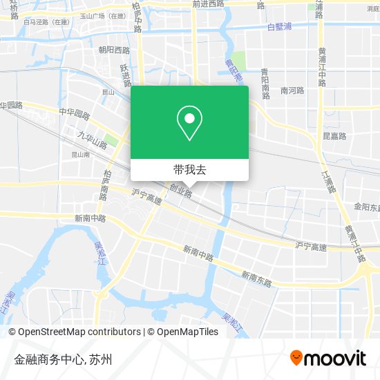金融商务中心地图