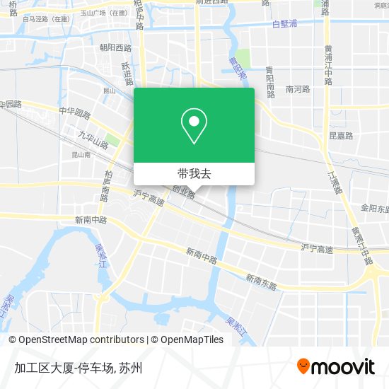 加工区大厦-停车场地图