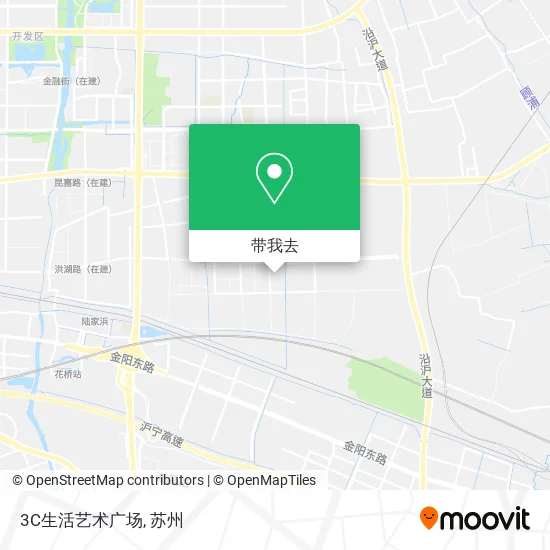 3C生活艺术广场地图