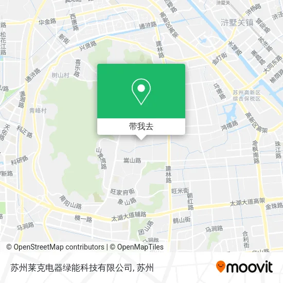 苏州莱克电器绿能科技有限公司地图