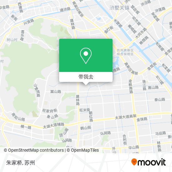 朱家桥地图