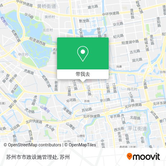 苏州市市政设施管理处地图