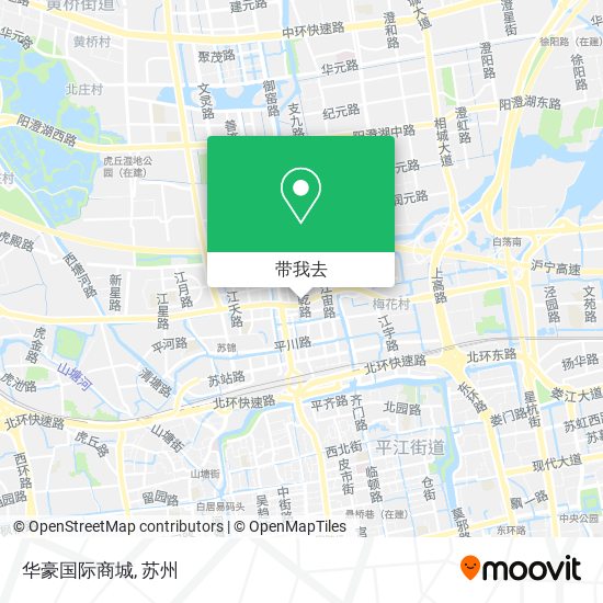 华豪国际商城地图
