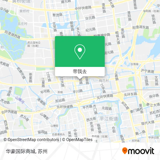 华豪国际商城地图