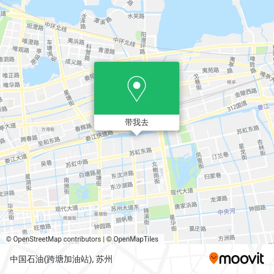 中国石油(跨塘加油站)地图