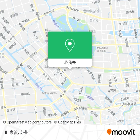 叶家浜地图