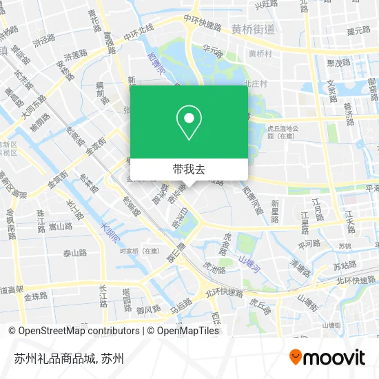 苏州礼品商品城地图