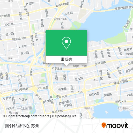 圆创邻里中心地图
