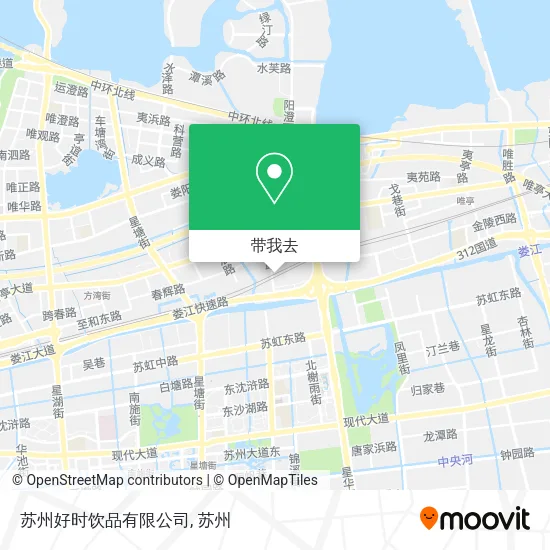 苏州好时饮品有限公司地图
