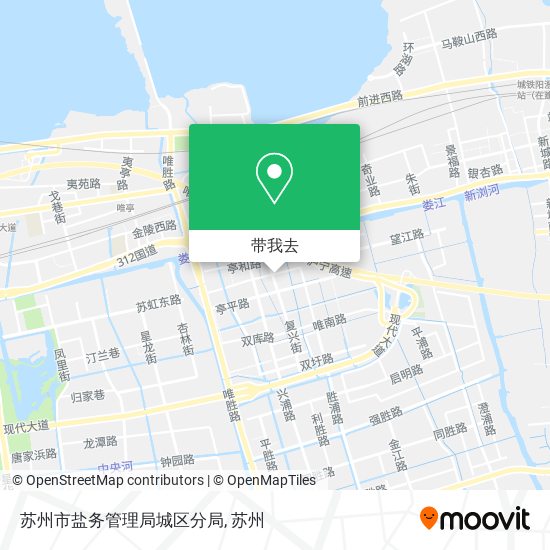 苏州市盐务管理局城区分局地图