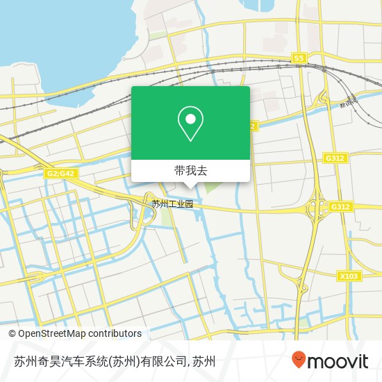 苏州奇昊汽车系统(苏州)有限公司地图