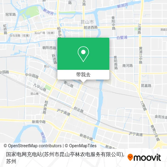 国家电网充电站(苏州市昆山亭林农电服务有限公司)地图