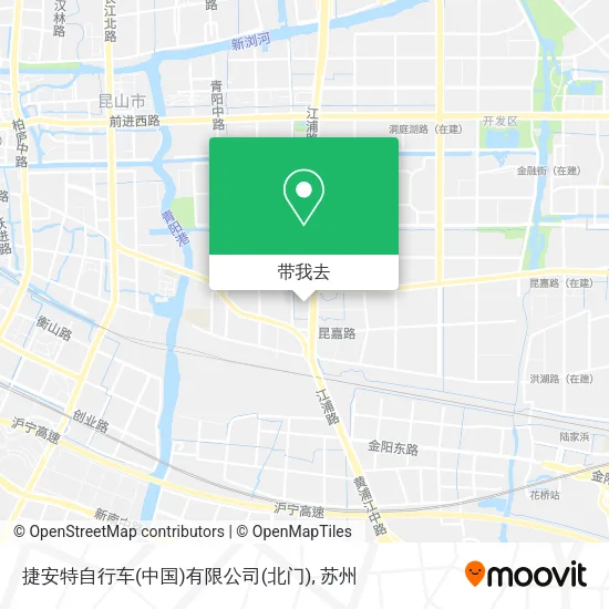捷安特自行车(中国)有限公司(北门)地图