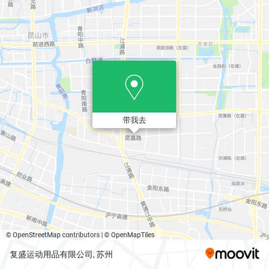 复盛运动用品有限公司地图