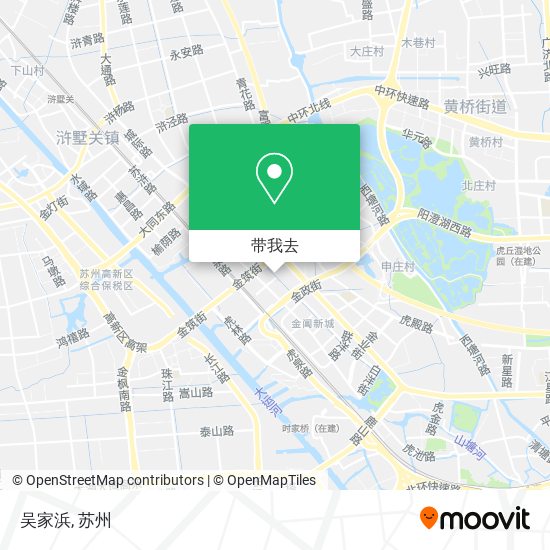 吴家浜地图