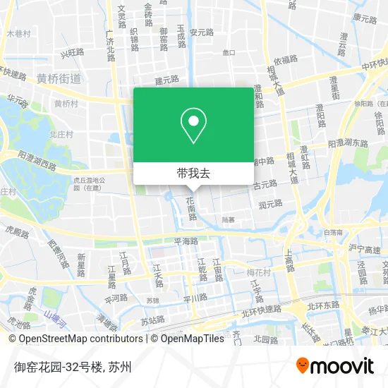 御窑花园-32号楼地图