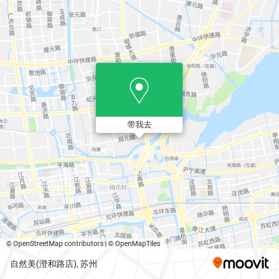 自然美(澄和路店)地图