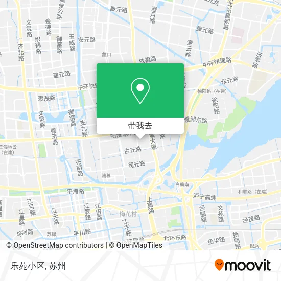 乐苑小区地图