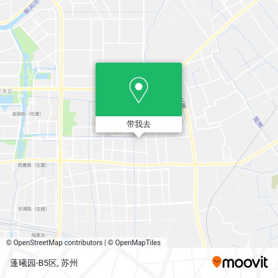 蓬曦园-B5区地图