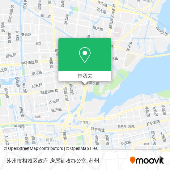苏州市相城区政府-房屋征收办公室地图
