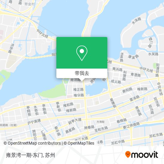 雍景湾一期-东门地图