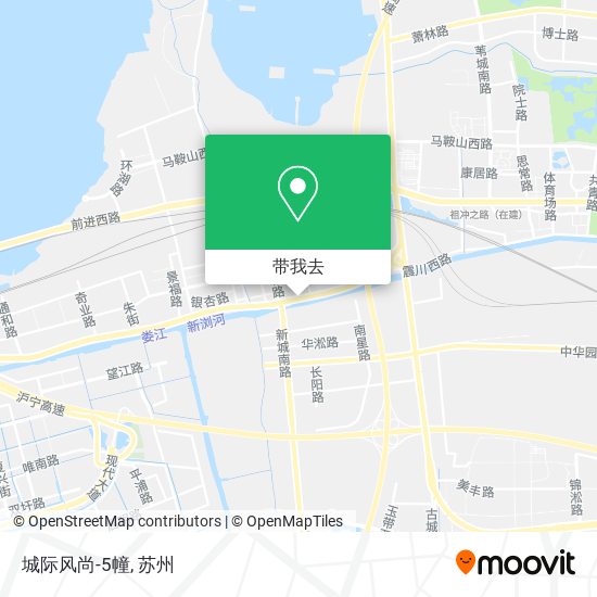 城际风尚-5幢地图