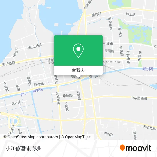 小江修理铺地图