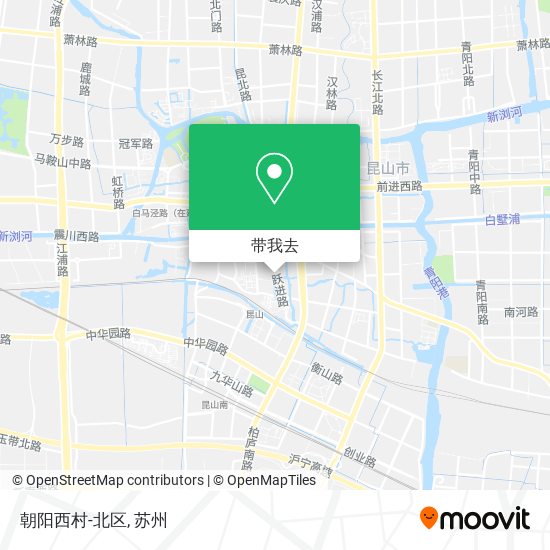 朝阳西村-北区地图