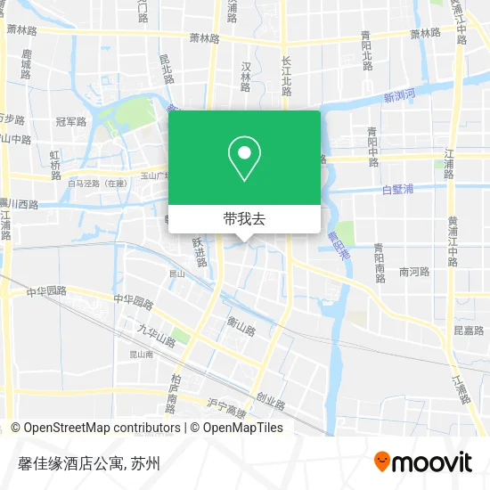 馨佳缘酒店公寓地图