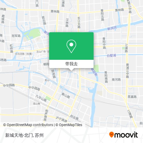 新城天地-北门地图