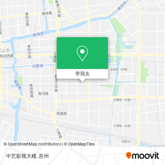 中艺影视大楼地图