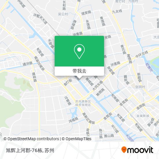 旭辉上河郡-76栋地图