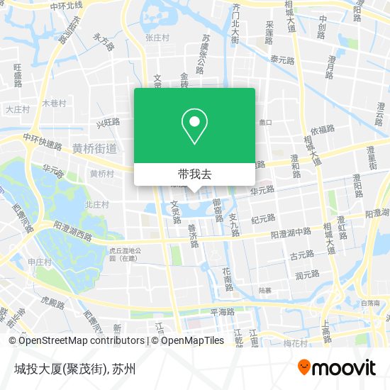 城投大厦(聚茂街)地图