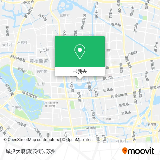 城投大厦(聚茂街)地图